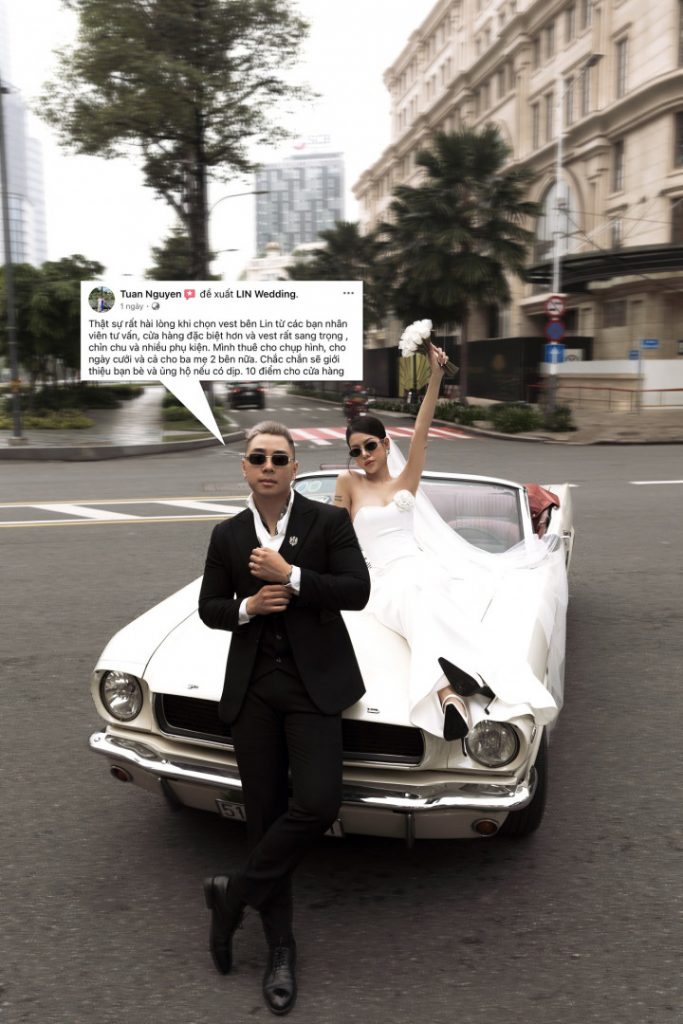LIN Wedding xin chân thành cảm ơn chú rể Hoàng Tuấn và cô dâu Ngọc Bích