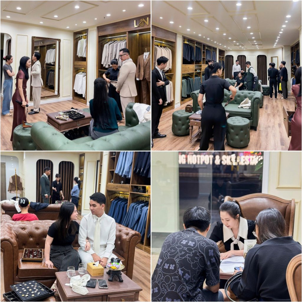 HÌNH ẢNH THỰC TẾ TẠI LIN WEDDING SUIT