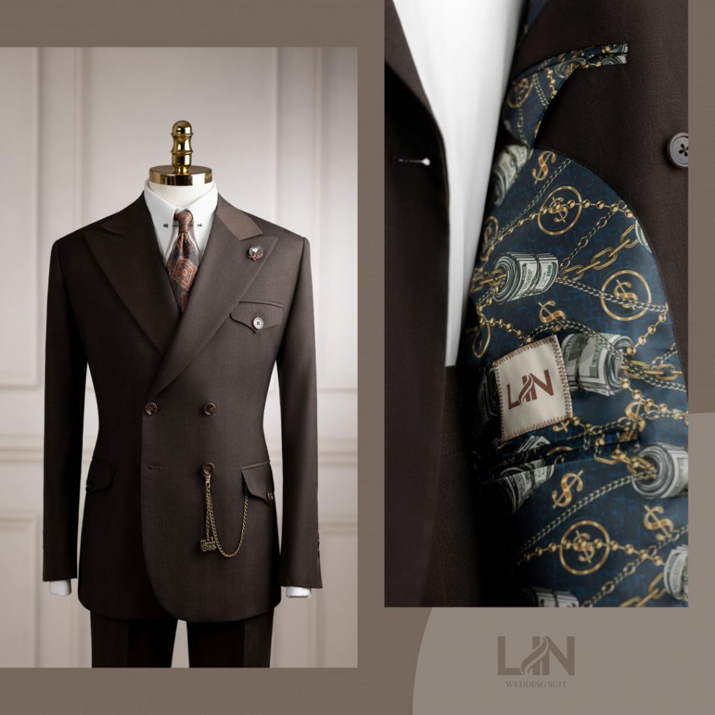 DARK BROWN WEDDING SUIT – Phong Thái Lịch Lãm Đậm Chất Quý Ông