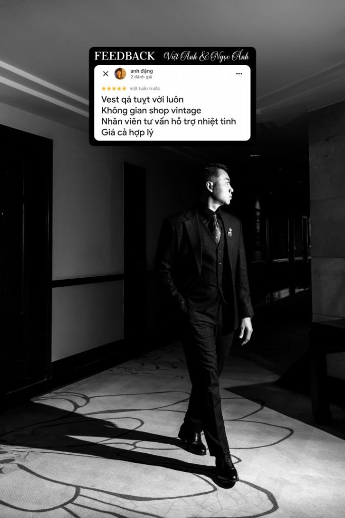 LỊCH LÃM - TỎA SÁNG - KHẲNG ĐỊNH THẦN THÁI CHÚ RỂ VIỆT ANH