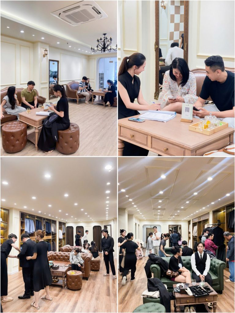 Cuối tuần trọn vẹn – Trải nghiệm vest trong không gian sang trọng tại LIN wedding suit