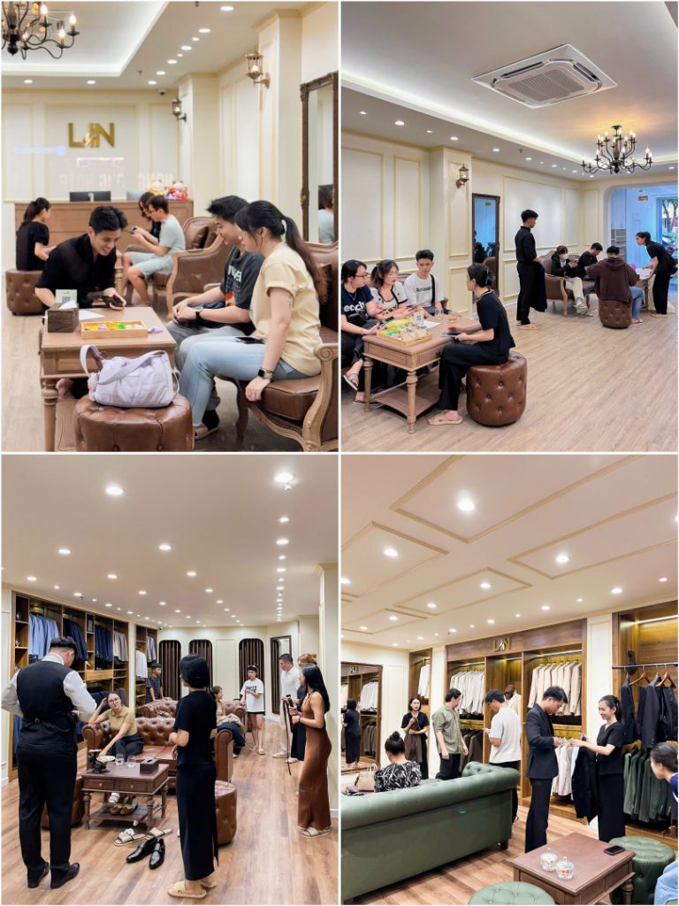 Cuối tuần trọn vẹn – Trải nghiệm vest trong không gian sang trọng tại LIN wedding suit