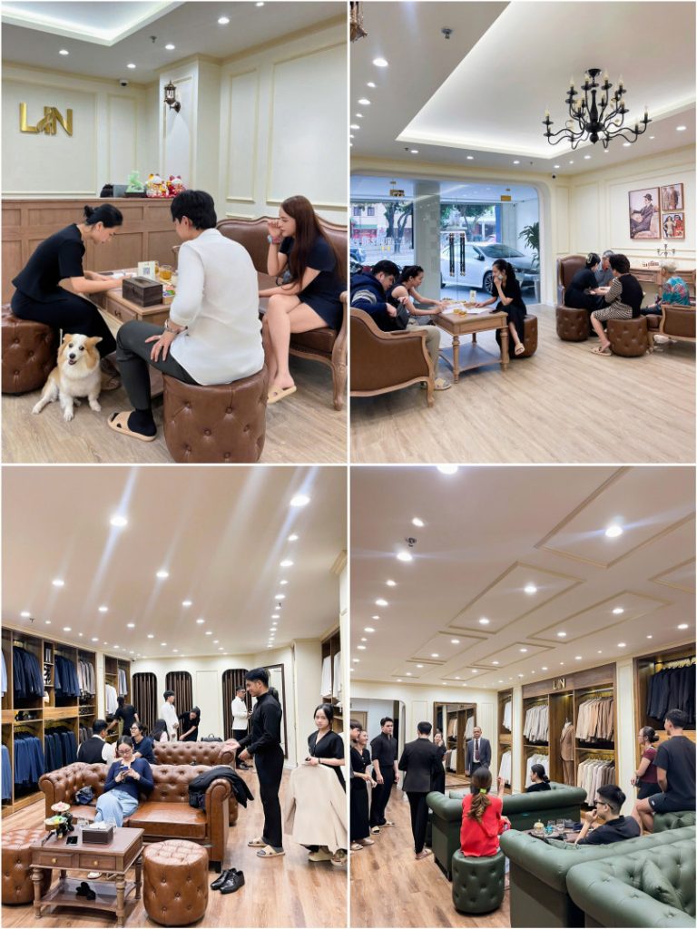 Cuối tuần trọn vẹn – Trải nghiệm vest trong không gian sang trọng tại LIN wedding suit