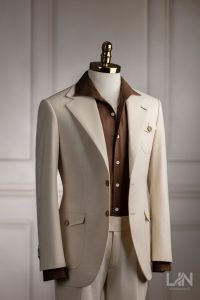 VEST KEM TÚI HỘP VẢI LINEN