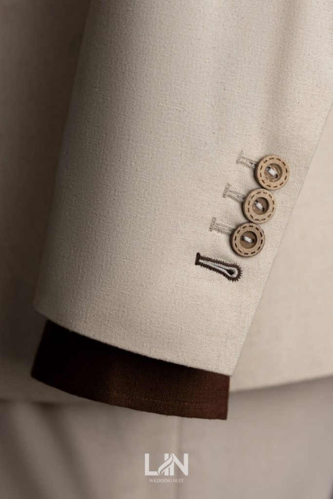 VEST KEM TÚI HỘP VẢI LINEN