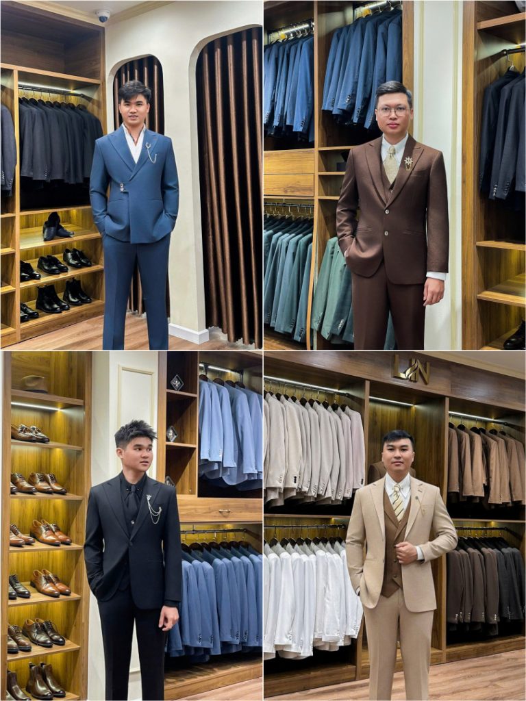 Hình ảnh thực tế – Trải nghiệm vest đẳng cấp tại LIN wedding suit