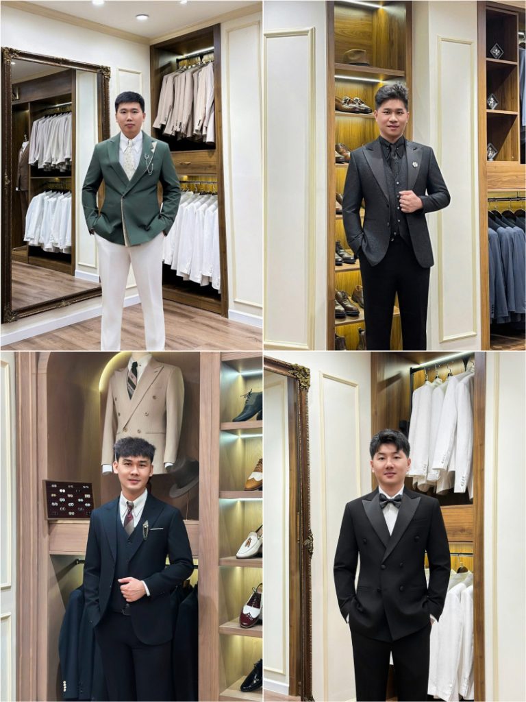 Hình ảnh thực tế – Trải nghiệm vest đẳng cấp tại LIN wedding suit
