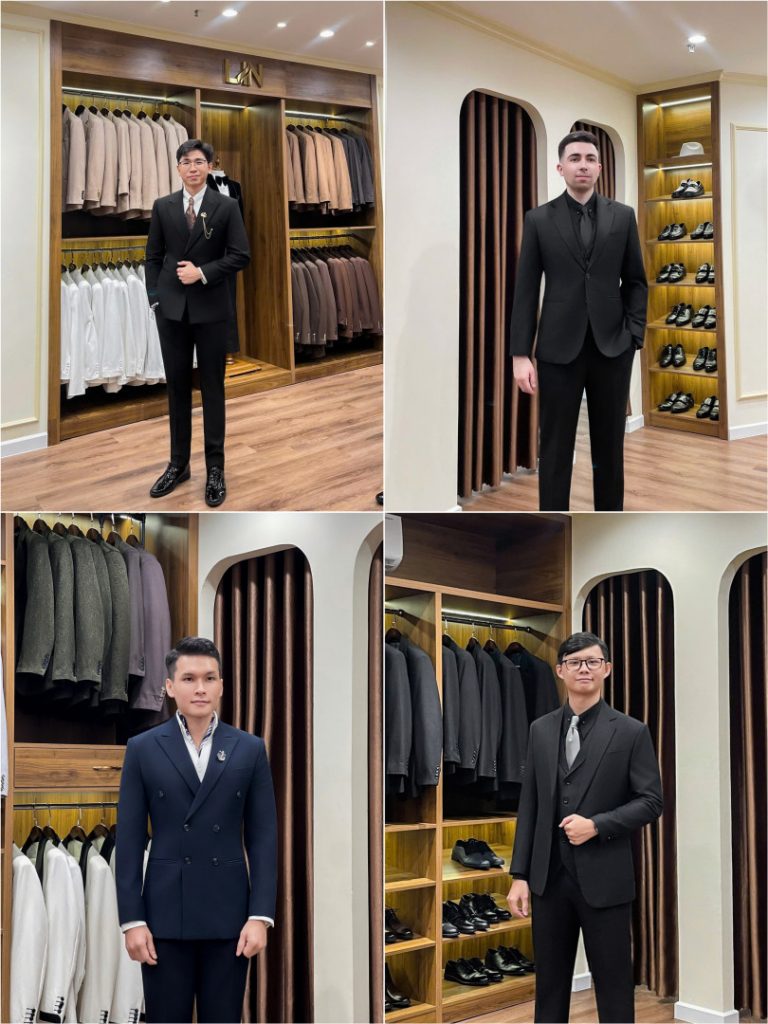 Hình ảnh thực tế – Trải nghiệm vest đẳng cấp tại LIN wedding suit