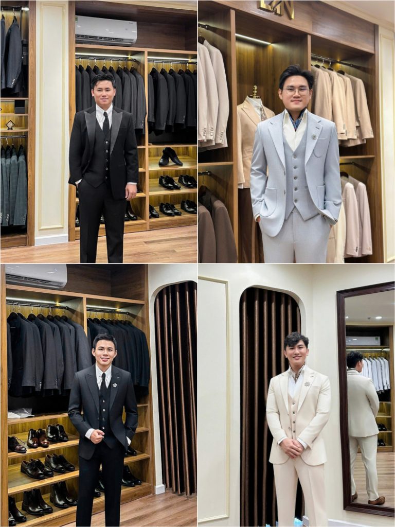 Hình ảnh thực tế – Trải nghiệm vest đẳng cấp tại LIN wedding suit