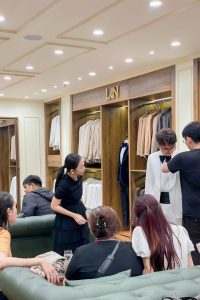 HẬU TRƯỜNG MÙA CƯỚI – LIN LUÔN SẴN SÀNG