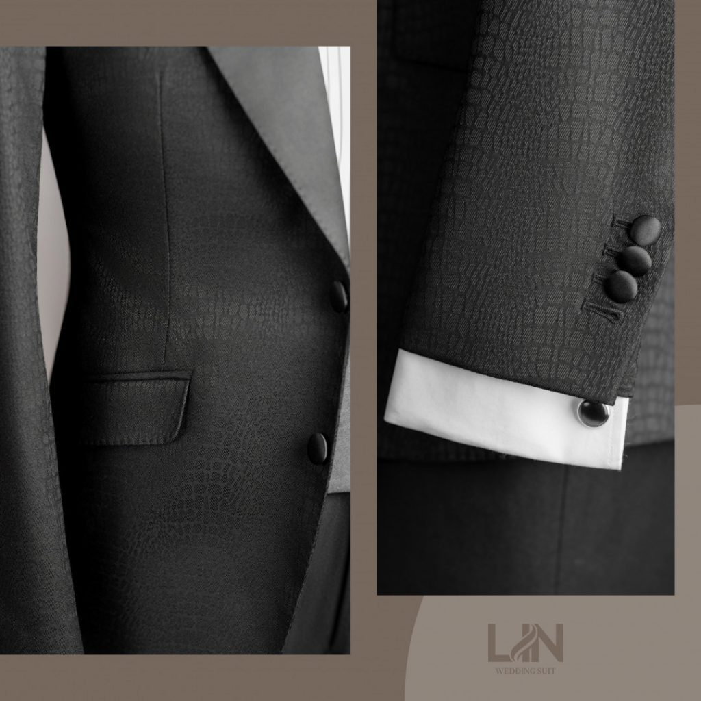 TUXEDO VÂN CÁ SẤU - NÂNG TẦM PHONG CÁCH CHÚ RỂ