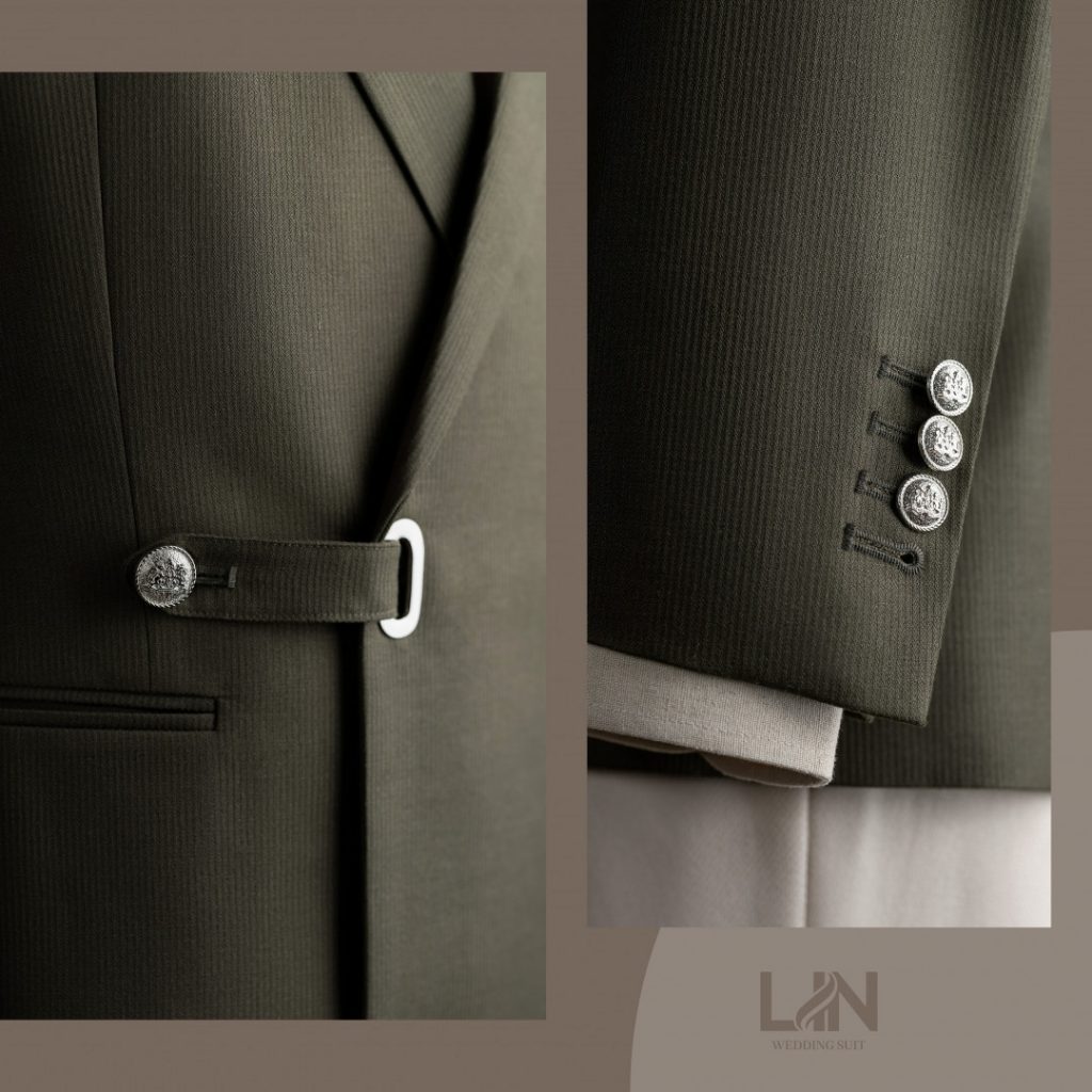 VEST XANH RÊU CÀI CHÉO – KHÁC BIỆT TỪNG ĐƯỜNG NÉT
