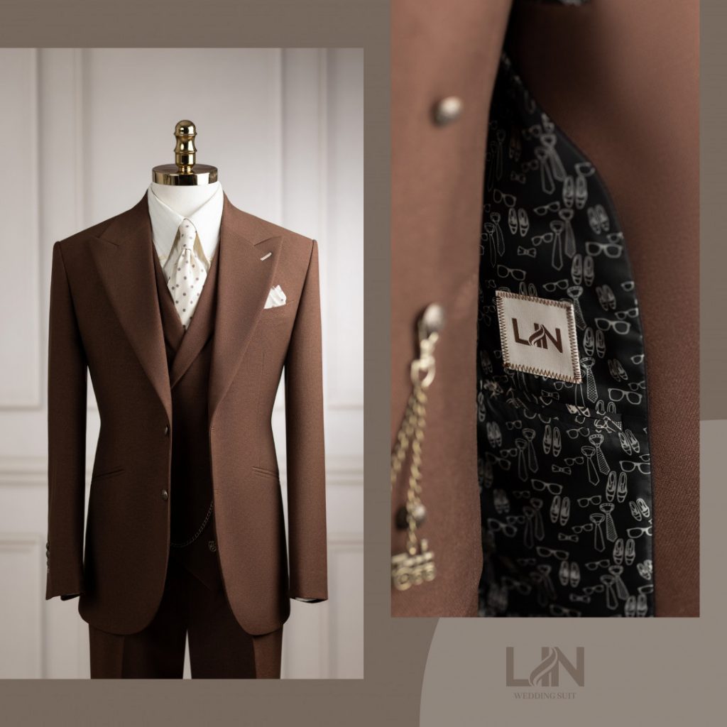 SUIT NÂU 3 MẢNH – VẺ ĐẸP CỦA QUÝ ÔNG HIỆN ĐẠI