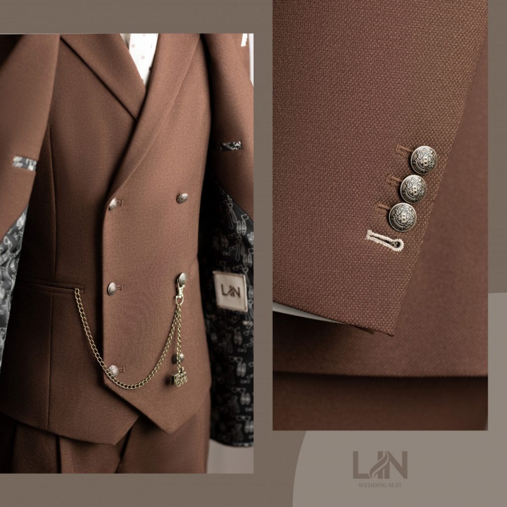 SUIT NÂU 3 MẢNH – VẺ ĐẸP CỦA QUÝ ÔNG HIỆN ĐẠI