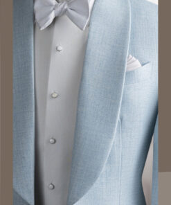 VE.344 Tuxedo Blue Baby cổ sam 1 cúc