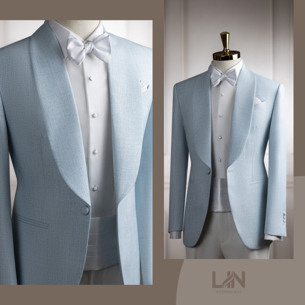TUXEDO BABY BLUE – THANH LỊCH TRONG SẮC XANH, TINH TẾ TỪ CHẤT VẢI