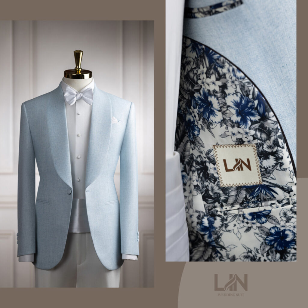 TUXEDO BABY BLUE – THANH LỊCH TRONG SẮC XANH, TINH TẾ TỪ CHẤT VẢI