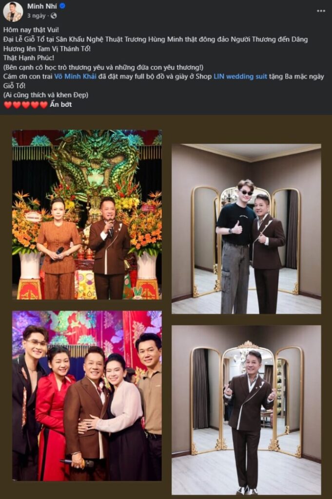 Chí Minh Nhí x LIN – Giỗ Tổ Sân Khấu Trương Hùng Minh