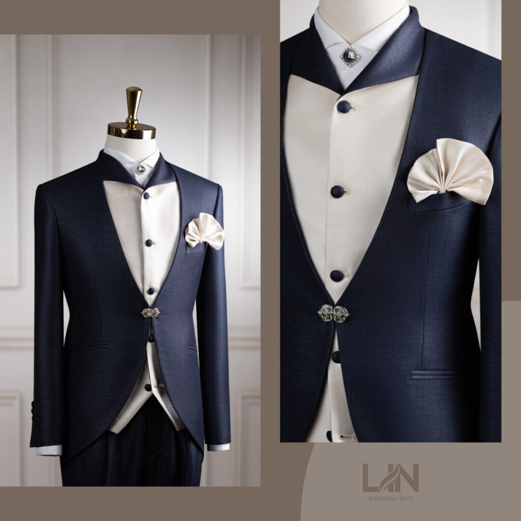 TUXEDO XANH XƯỚC CỔ TIM – DẤU ẤN KHÁC BIỆT CHO CHÀNG RỂ HIỆN ĐẠI