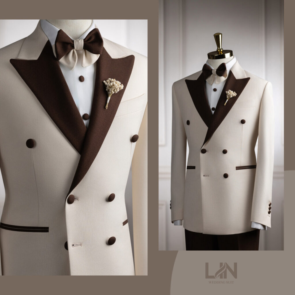 TUXEDO KEM VE NÂU 6 CÚC – SỰ GIAO THOA GIỮA CỔ ĐIỂN VÀ HIỆN ĐẠI