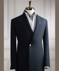 VE.350 Vest Layer Xanh đen cài chéo 1 cúc