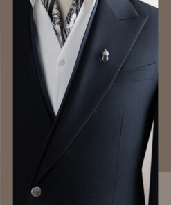 VE.350 Vest Layer Xanh đen cài chéo 1 cúc
